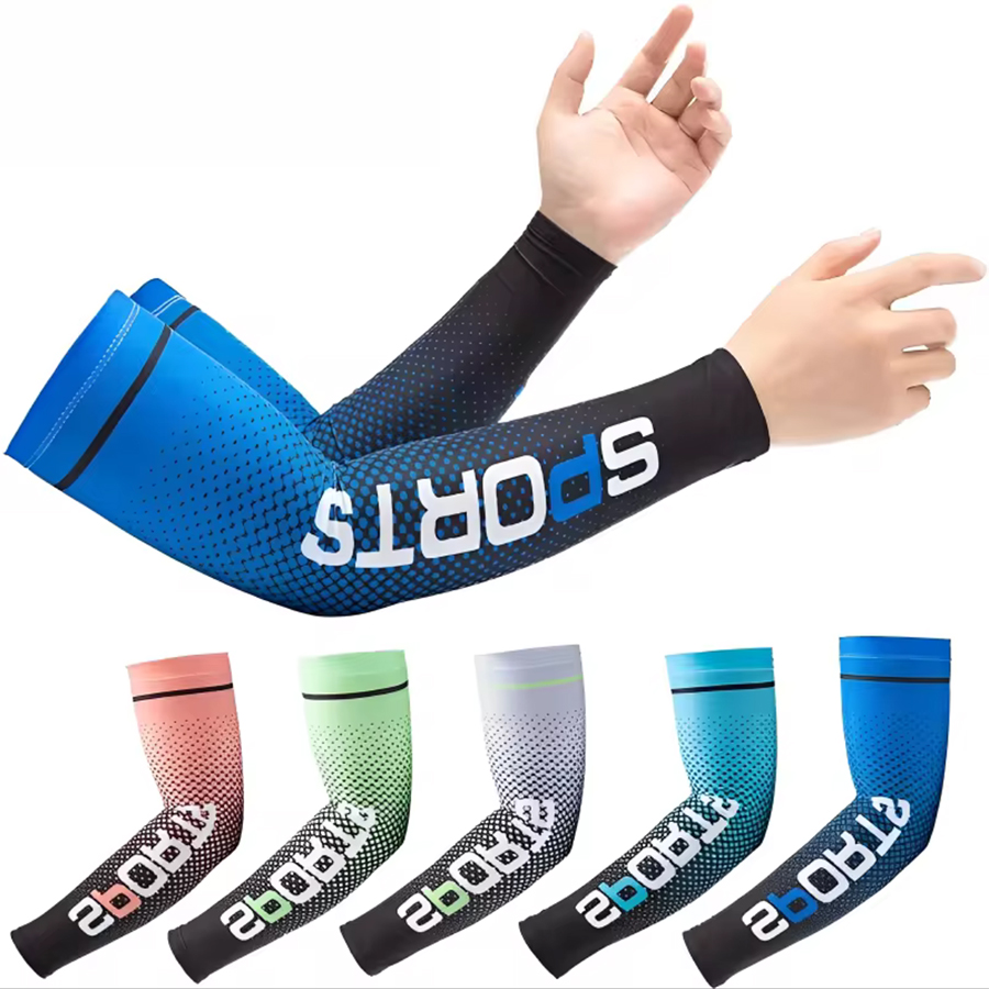 Outdoor Sport Name - ฤดูร้อนแฟชั่นครีมกันแดดผ้าไหมน้ําแข็งแขน UV Sun Protection Cooling Anti-SLIP