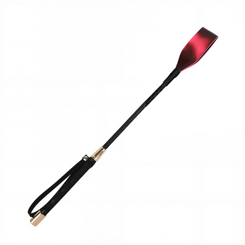 Riding Crop Dressage - 45 ซม.โลหะ Inlay Handle Thermochromic สีหนัง