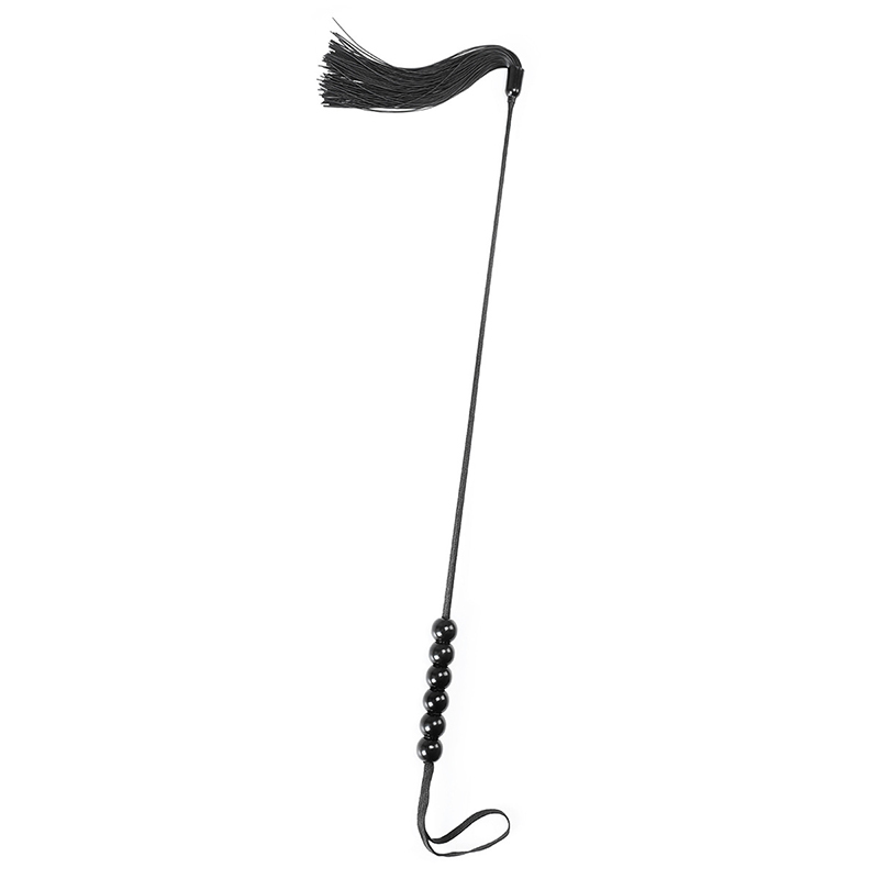 48.5 ซม.หกลูกปัดซิลิโคนTassels - Riding Crop Dressage บทวิจารณ์และราคา