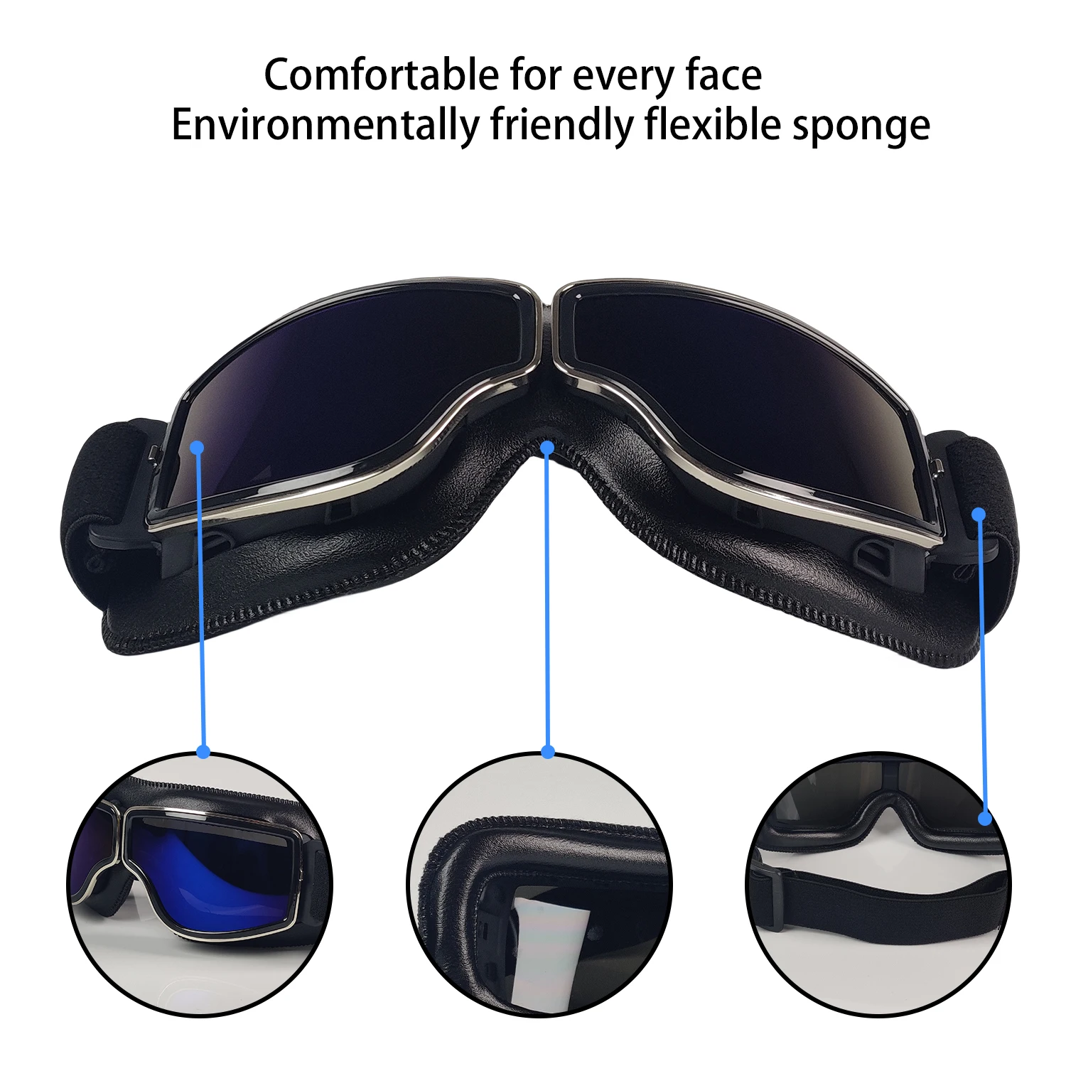 แว่นตารถจักรยานยนต์ - แว่นกันแ - Equestrian Helmet บทวิจารณ์และราคา