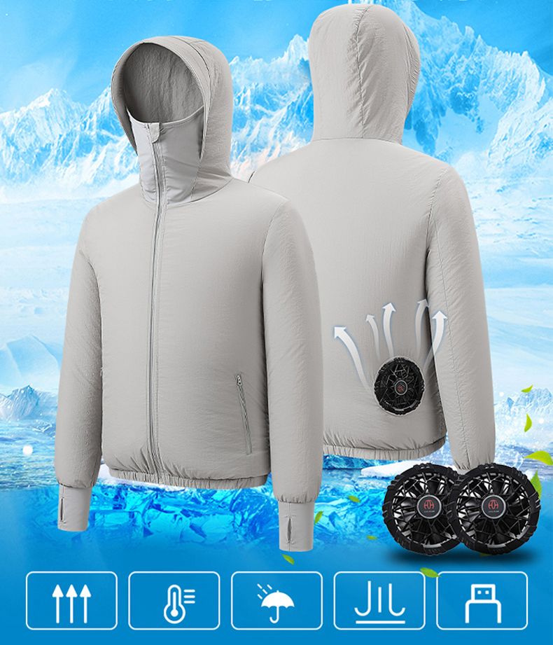 เสื้อกั๊กกันแดดกันลมสำหรับฤดูร - Outdoor Sport Brand Jacket บทวิจารณ์และราคา