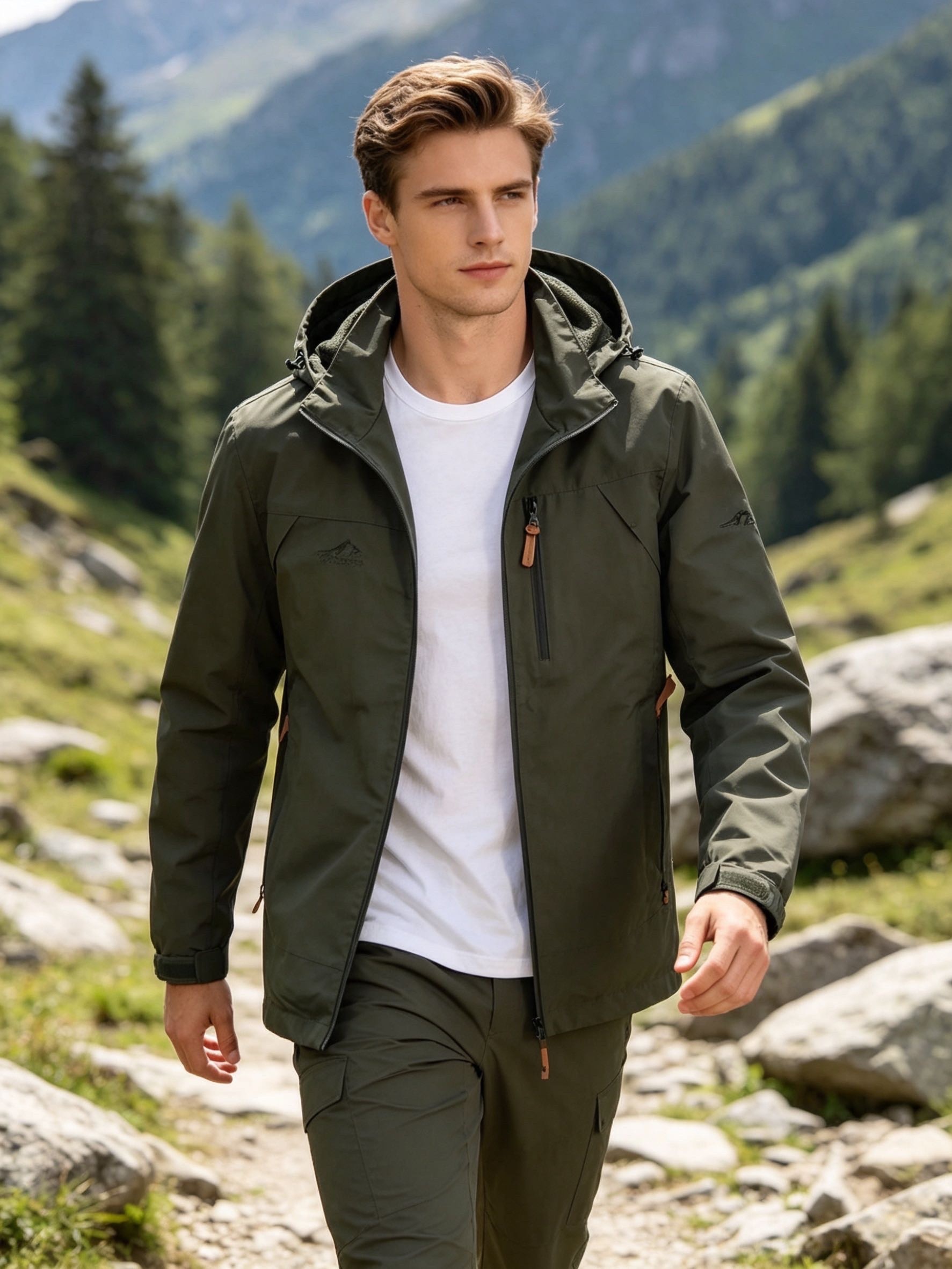 เสื้อแจ็คเก็ตกีฬาสำหรับผู้ชาย  - Outdoor Sport Climbing Gear บทวิจารณ์และราคา