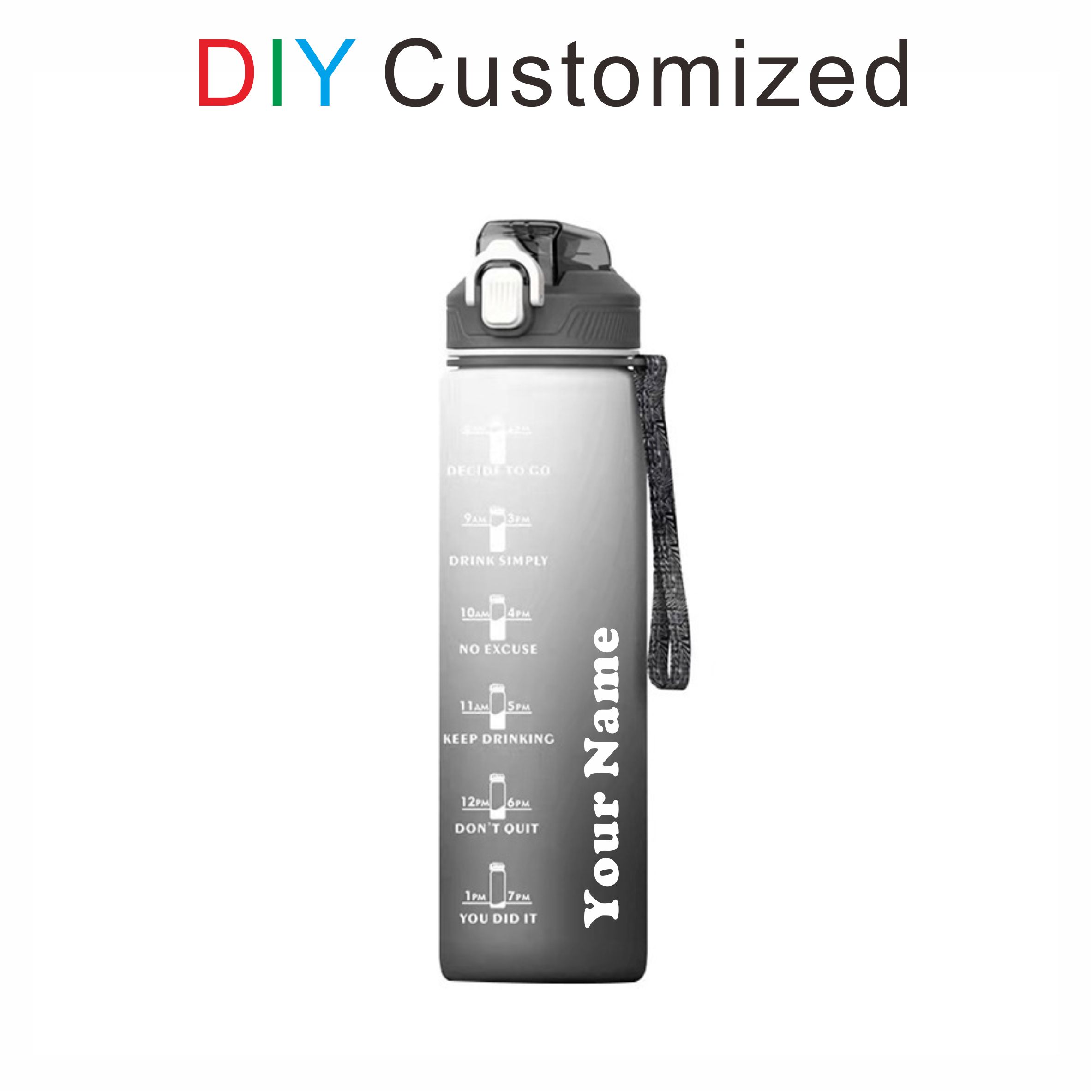 ขวดใส่ฤดูร้อนแบบ DIY พิมพ์โลโก - Outdoor Sport Name บทวิจารณ์และราคา