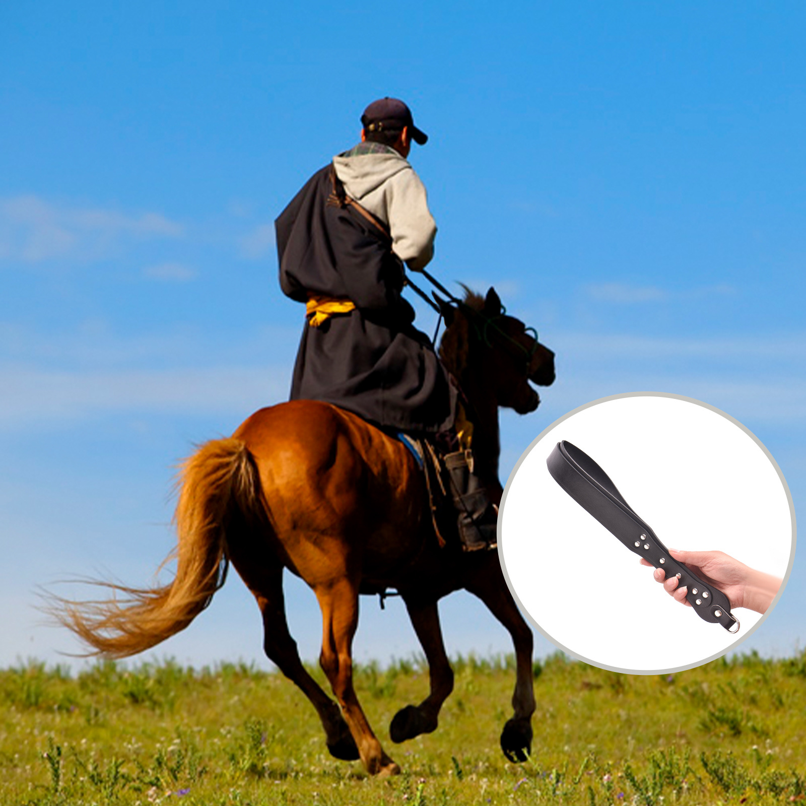 แส้ฝึกม้าหนัง PU สำหรับฝึกขี่ม - Riding Crop Dressage บทวิจารณ์และราคา