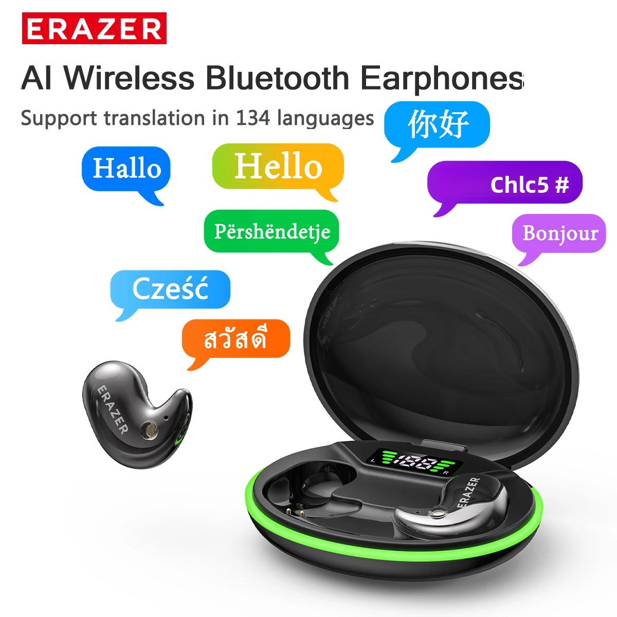 หูฟังบลูทูธแบบอินเอียร์ EARZER - Outdoor Sport Activity บทวิจารณ์และราคา