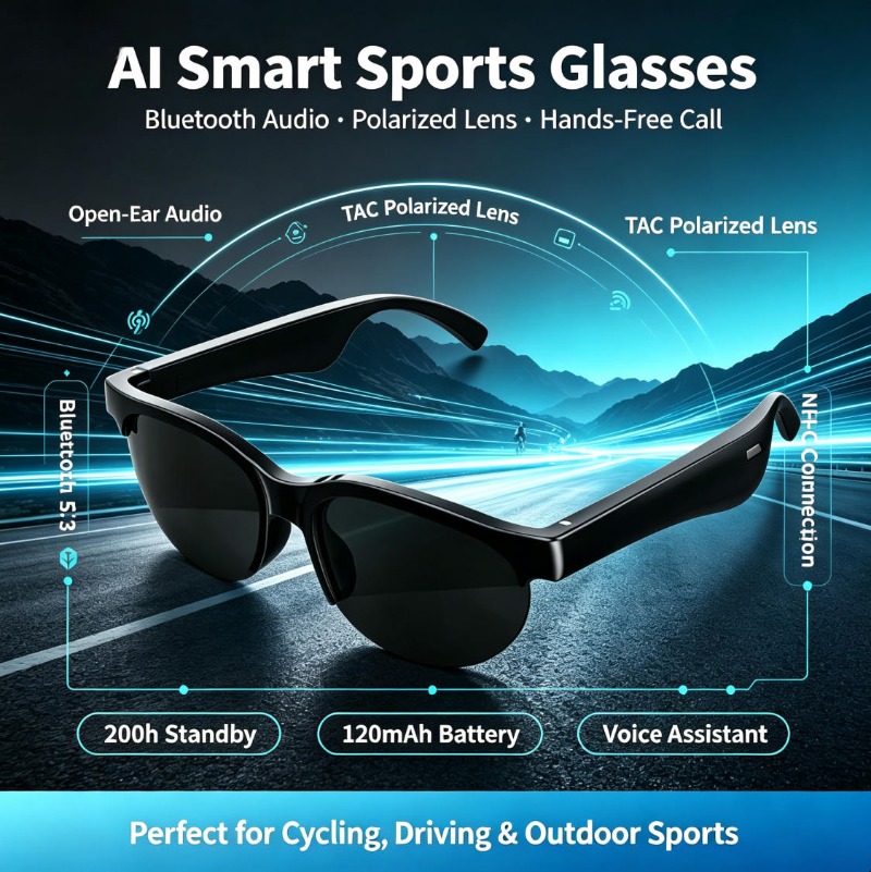 แว่นตากีฬาอัจฉริยะ ระบบเสียงแบ - Outdoor Sport Gear บทวิจารณ์และราคา