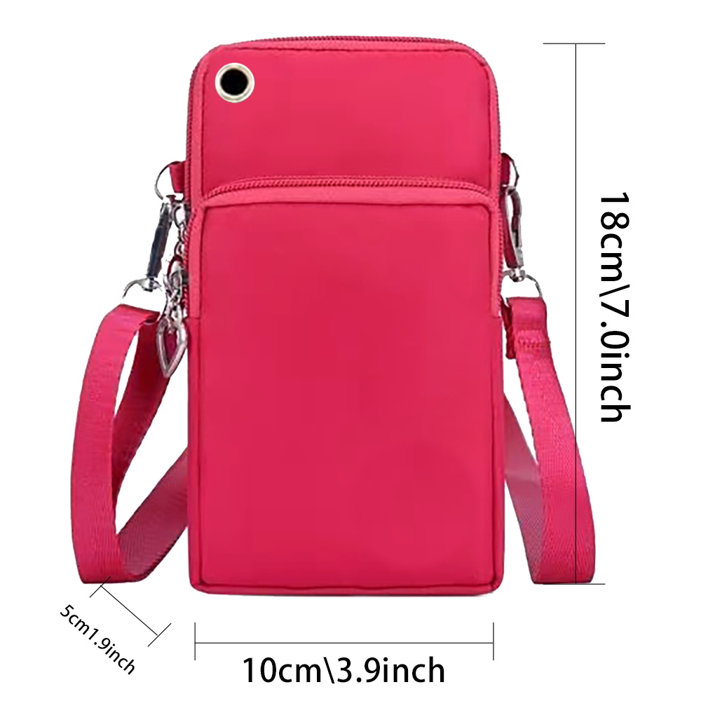 กระเป๋าโทรศัพท์มือถือกระเป๋าใส - Outdoor Sport Name บทวิจารณ์และราคา