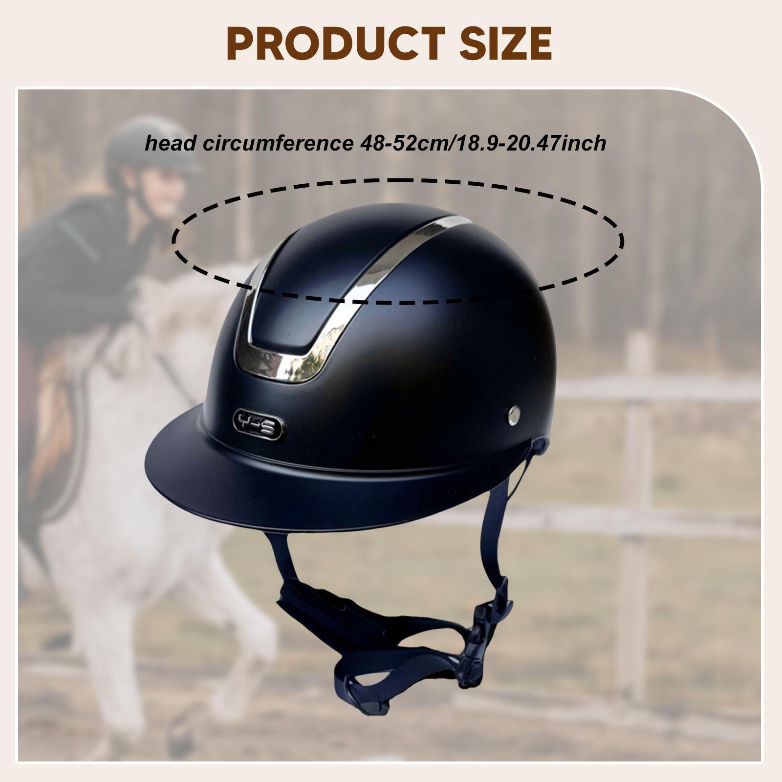 หมวกขี่ม้า ทันสมัย พกพาสะดวก น - Equestrian Helmet บทวิจารณ์และราคา