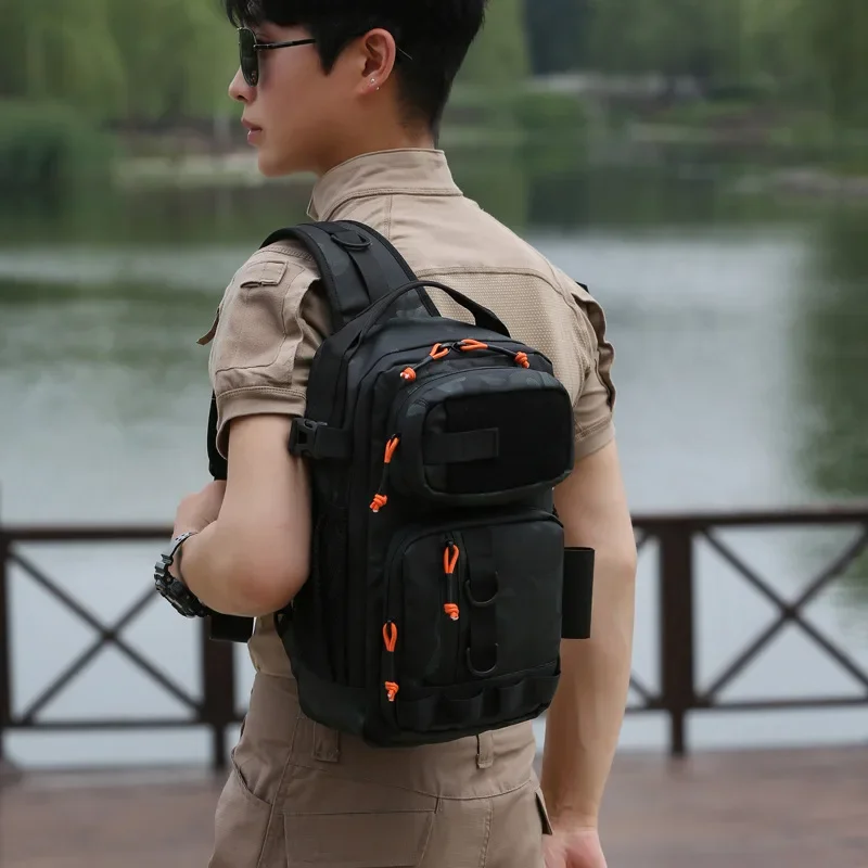 กระเป๋าคาดหน้าอกลายพรางกันน้ำ  - Outdoor Sport Climbing Gear บทวิจารณ์และราคา